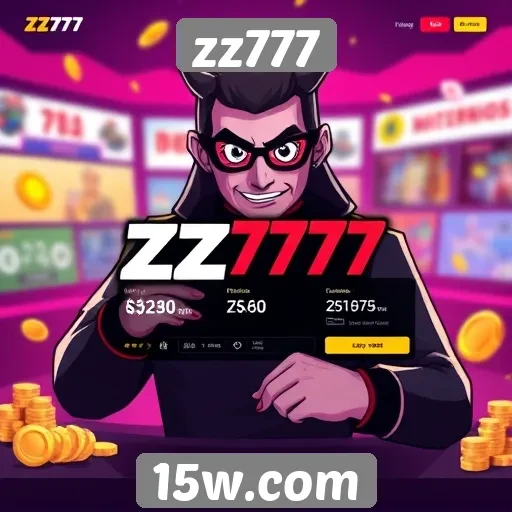 Explorando a interface do site zz777